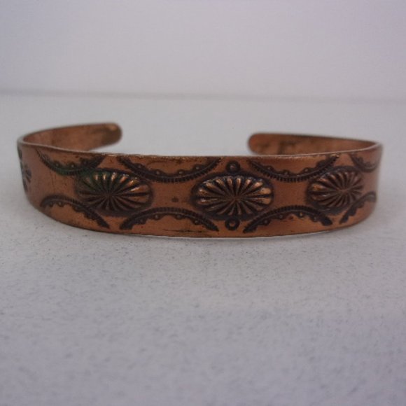 Bell Jewelry - Bell Copper Cuff Bracelet Vintage Small